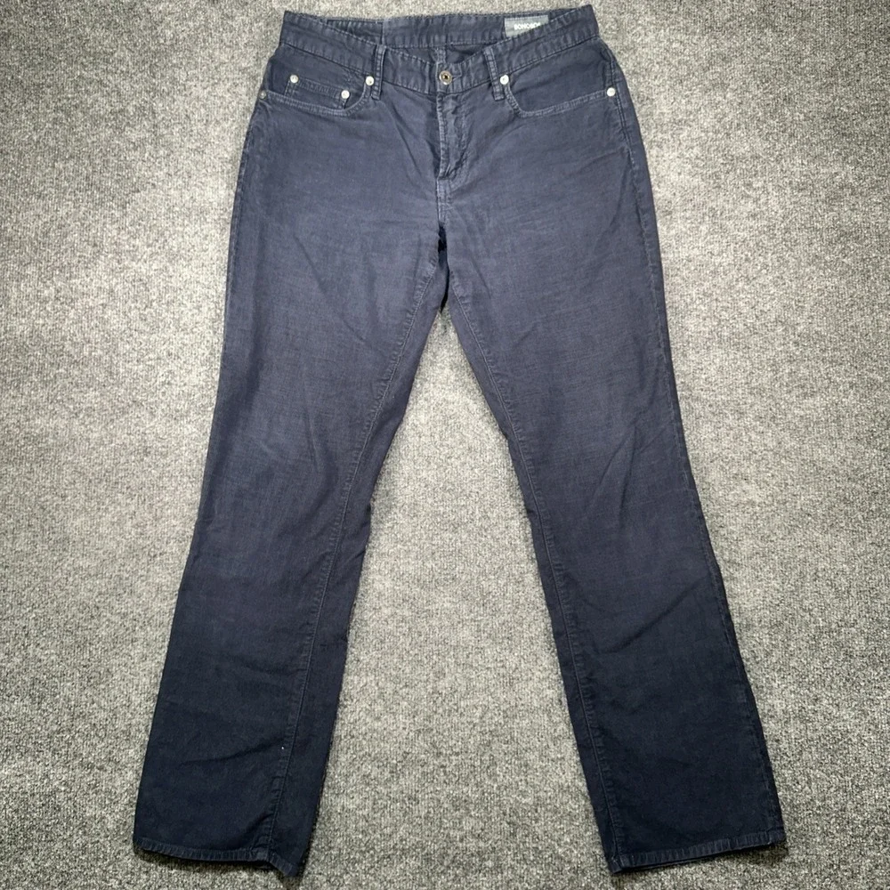 Bonobos Corduroy Pants Men's 30x30 Black Straight Stretch‎ Outdoor Casual Chino